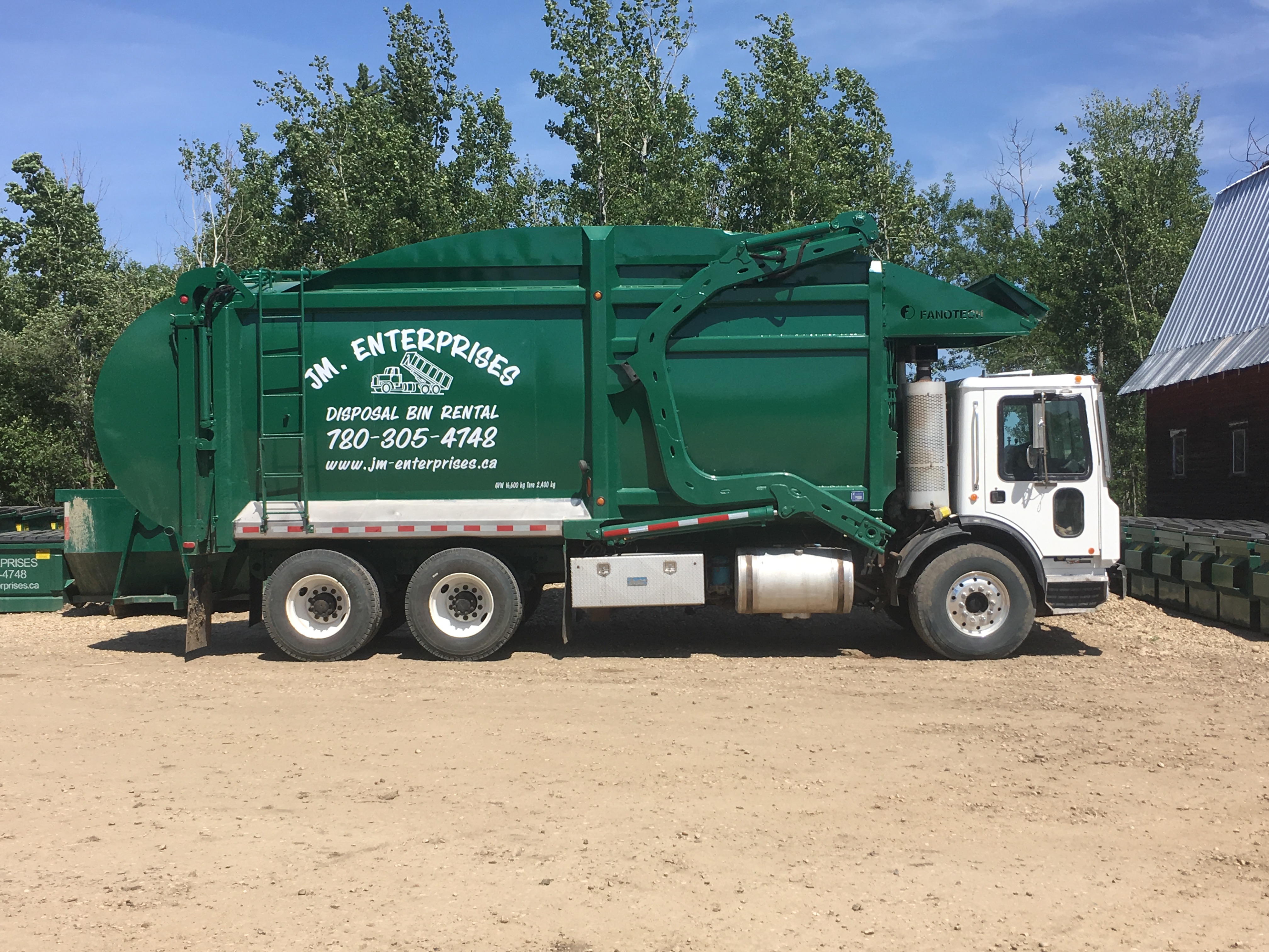 Garbage removal and bin rentals JM. Enterprises