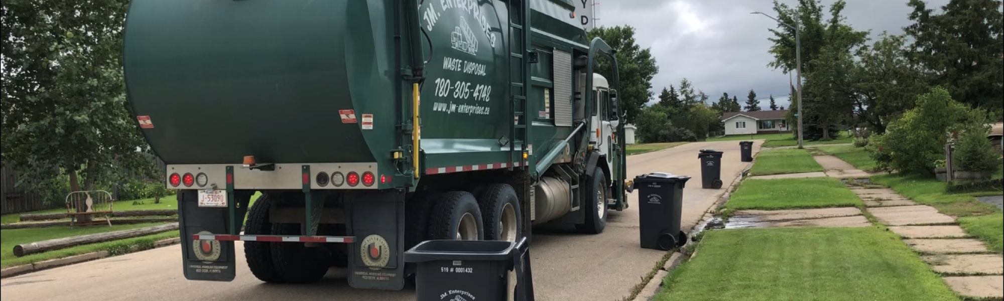 Picking up containers