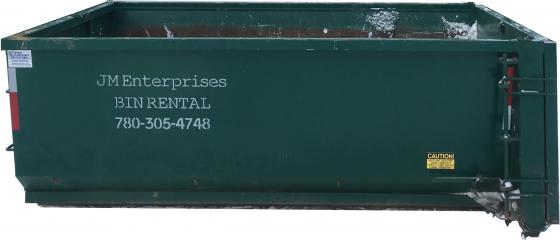 12 Yard Roll-off Disposal Bin (5 feet high, 8 feet wide and 12 feet long)